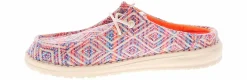 Canvas Shoes|Flat|HEYDUDE Wendy Slip Surf Baja Women's Casual Shoe Multicolor