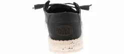 Canvas Shoes|Flat|HEYDUDE Wendy Stetch Canvas Women’s Casual Shoe Black
