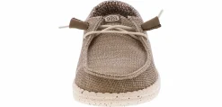 Flat|Slip-On|HEYDUDE Wendy Stretch Mesh Women’s Casual Shoe Brown