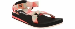Comfort Sandals|Flat Sandals|HURLEY Raise Peach Women's Strap Sandal Purple