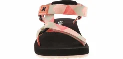 Comfort Sandals|Flat Sandals|HURLEY Raise Peach Women's Strap Sandal Purple