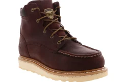 Safety Toe Boots|Slip Resistant|IRISH SETTER Ashby 6-In Men’s Alloy Toe Work Boot Brown