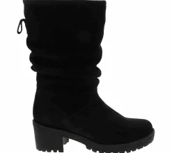 Winter Boots|Tall Boots|JAMBU Amy Women’s Winter Weather Boot Black