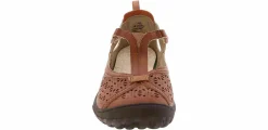 Flat|Comfort Shoes|JBU Daffodil Whisky Mary Jane Women’s Comfort Shoe Brown