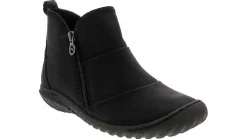 Slip-On|Short Boots & Booties|JBU Piper Women’s Comfort Bootie Black