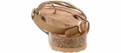 Comfort Sandals|Flat Sandals|JELLYPOP Antoni Women’s Footbed Sandal Beige