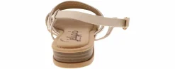 Comfort Sandals|Flat Sandals|JELLYPOP Cordoba Bone Sling Women's Fashion Sandal White