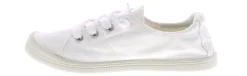 Canvas Shoes|Flat|JELLYPOP Dallas Women's Canvas Shoe White