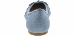 Flat|Comfort Shoes|JELLYPOP Tianna Denim Women’s Fashion Flat Blue