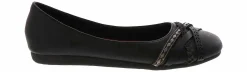 Flat|Slip-On|JELLYPOP Zeldi Women’s Fashion Shoe Black