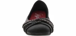 Flat|Slip-On|JELLYPOP Zeldi Women’s Fashion Shoe Black