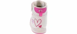 Athletic & Sneakers|Casual|JOSMO Barbie Youth Girls' (12-4) Hi-Top Sneaker White