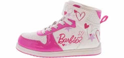 Athletic & Sneakers|Casual|JOSMO Barbie Youth Girls' (12-4) Hi-Top Sneaker White