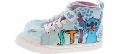 Casual|JOSMO Stitch Youth Girls’ (11-4) Hi-Top Sneaker Blue
