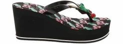 Wedge & Platform Sandals|Comfort Sandals|JUICY COUTURE Umani Women’s Wedge Sandal Black
