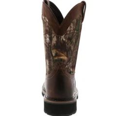 Safety Toe Boots|JUSTIN BOOTS Rugged Men's Composite Toe Work Boot Brown