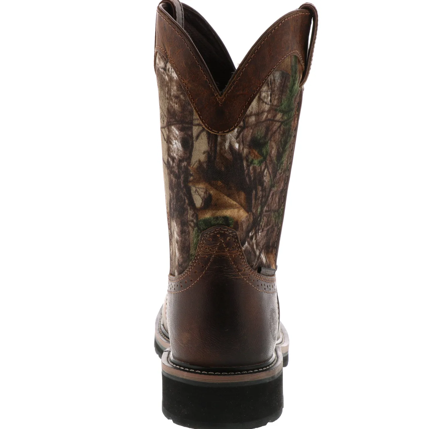 Safety Toe Boots|JUSTIN BOOTS Rugged Men's Composite Toe Work Boot Brown
