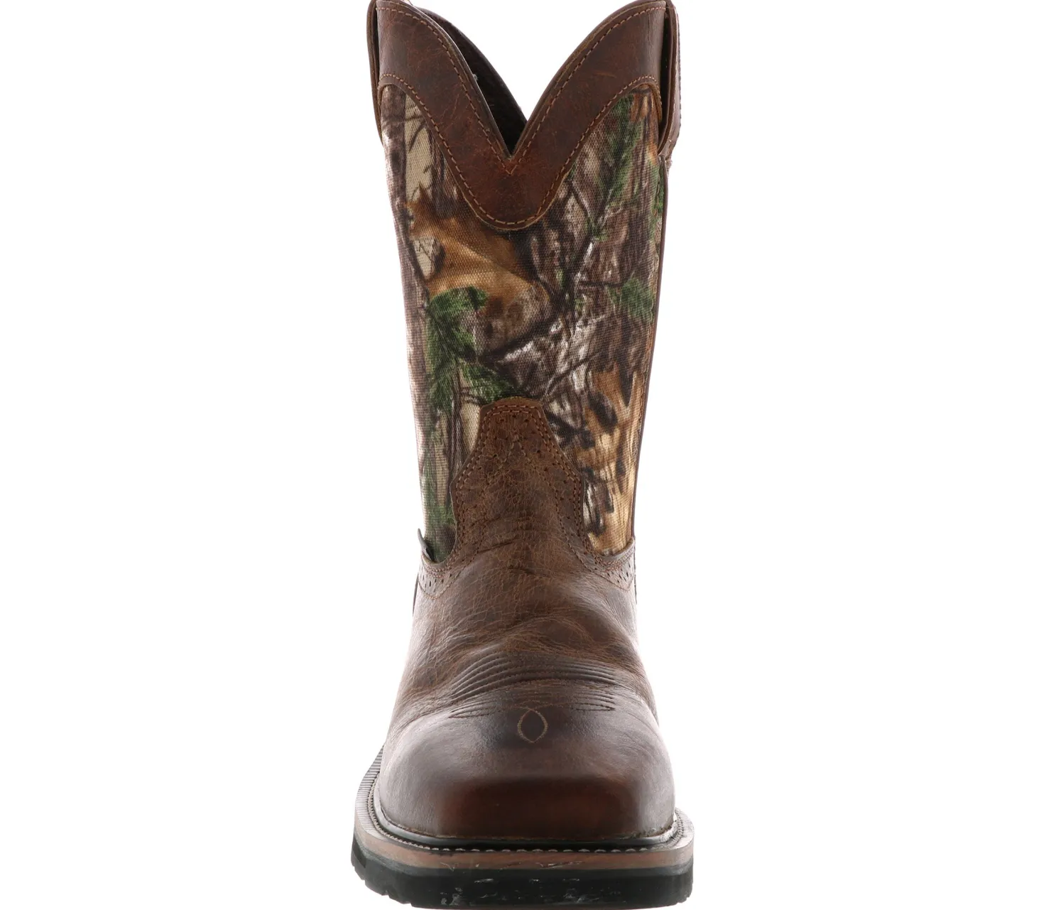 Safety Toe Boots|JUSTIN BOOTS Rugged Men's Composite Toe Work Boot Brown
