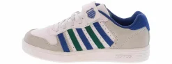 Athletics & Sneakers|Casual|K-SWISS Palisades Strap Youth Boys' (11-3) Court Sneaker White