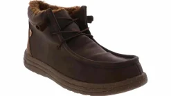 Short Boots|LAMO Trent Men’s Faux Fur Boot Brown