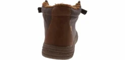 Short Boots|LAMO Trent Men’s Faux Fur Boot Brown