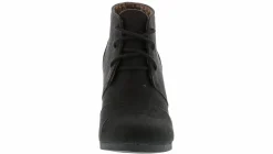 Wedge & Heeled Boots|Short Boots & Booties|MANHATTAN COLLECTION Maddie Women's Wedge Bootie Black