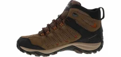 Hiking Boots|Trail|MERRELL Crosslander 3 Mid Men’s Wide-Width Waterproof Hiking Boot Brown
