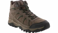 Trail & Hiking Shoes|Trail|MERRELL Oakcreek Mid Men’s Wide-Width Hiking Boot Grey