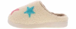 Flat|Comfort Shoes|MIA Cozi Stars Women’s Slippers White