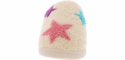 Flat|Comfort Shoes|MIA Cozi Stars Women’s Slippers White