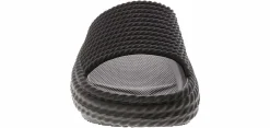 Comfort Sandals|Flat Sandals|MIA Luvly Braided Women's Comfort Slide Black