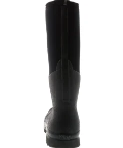 Safety Toe Boots|Slip Resistant|MUCK Chore Hi Men's Steel Toe Work Boot Black