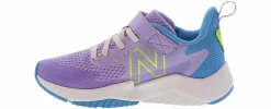 Athletic & Sneakers|NEW BALANCE Rave Run V2 AC Youth Girls’ (11-3) Wide Width Running Shoe Purple