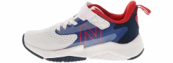 Athletics & Sneakers|NEW BALANCE Rave Run Youth Boys’ (11-3) Wide-Width Running Shoe White