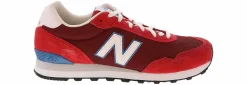 Walking Shoes|Athleisure & Casual|NEW BALANCE Retro 515 Men’s Athletic Shoe Red