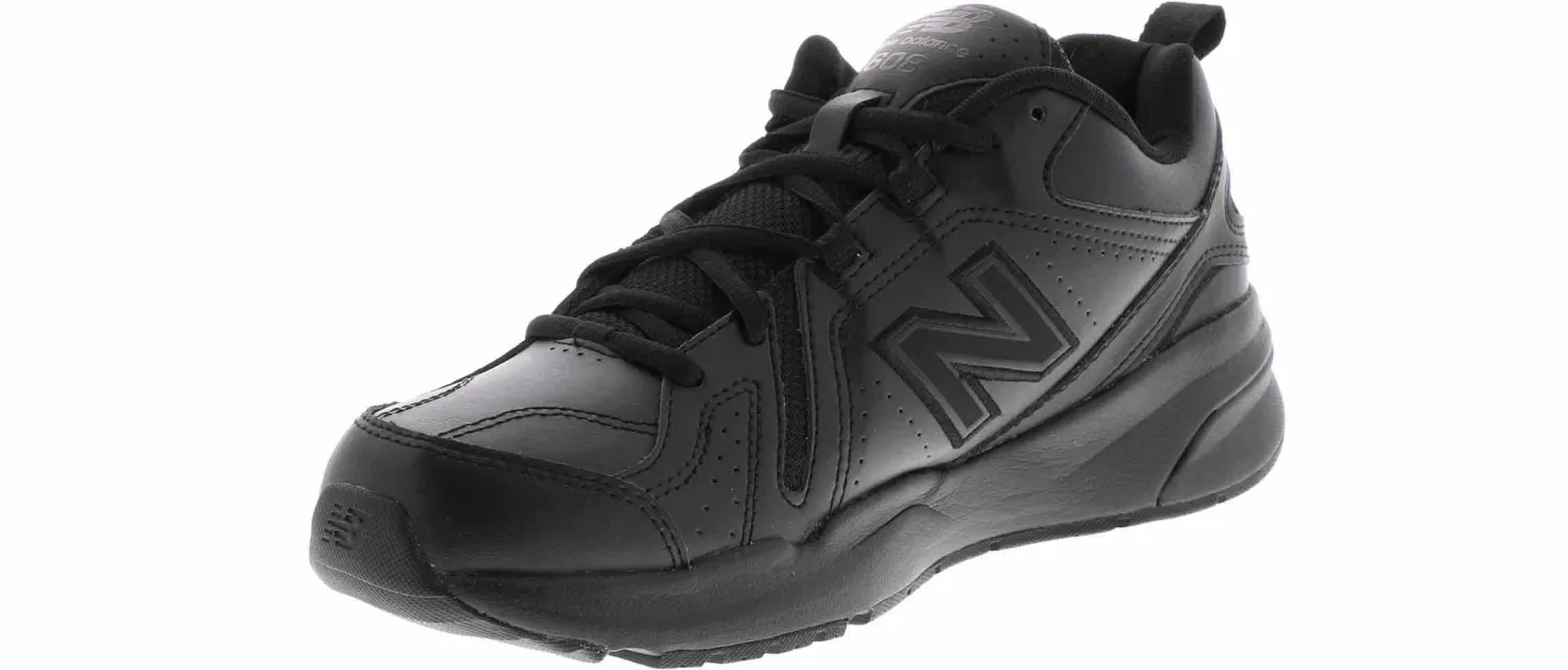 Walking Shoes|NEW BALANCE 608V5 Men's Crosstrainer Athletic Shoe Black