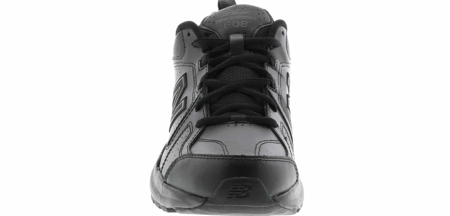 Walking Shoes|NEW BALANCE 608V5 Men's Crosstrainer Athletic Shoe Black