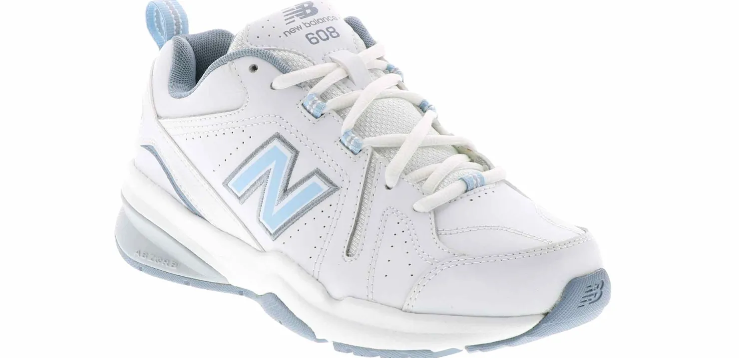 Walking Shoes|Training Shoes|NEW BALANCE 608V5 Women's Wide-Width Running Shoe White