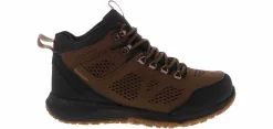 Comfort Shoes|Water Shoes|NORTHSIDE Benton Mid-Top Men’s Wide-Width Outdoor Boot Brown