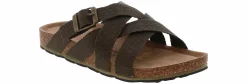 Comfort Sandals|Flat Sandals|NORTHSIDE Jillian Strap Women's Footbed Sandal Green