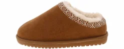 Casual|Slippers|NORTHSIDE Taylor Tan Fur Lined Youth Girls’ (11-3) Casual Clog Brown