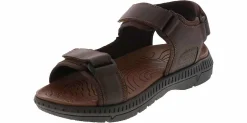 Comfort Sandals|Water|NUNN BUSH Laguna River Men's Wide-Width Sandal Brown