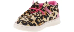 Casual|OOMPHIES Parker Cheetah Infant Girls’ (2-4) Casual Shoe Beige