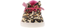 Casual|OOMPHIES Parker Cheetah Infant Girls’ (2-4) Casual Shoe Beige