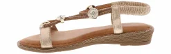 Comfort Sandals|PATRIZIA BY SPRING STEP Charmer Women’s Fashion Sandal Gold