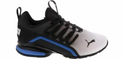 Athletics & Sneakers|PUMA Axelion Mesh AOP Fade Junior Boys’ (4-7) Running Shoe Black