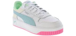 Athleisure & Casual|PUMA Carina Street Women’s Platform Court Shoe White