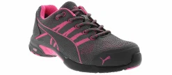 Safety Toe Athletics|Electro Static Dissipative (Esd)|PUMA Celerity Knit Low Women's Steel Toe Work Shoe Grey