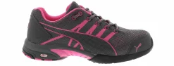 Safety Toe Athletics|Electro Static Dissipative (Esd)|PUMA Celerity Knit Low Women's Steel Toe Work Shoe Grey