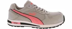 Safety Toe Athletics|Slip Resistant|PUMA Frontside Women’s Composite Toe Work Shoe Grey